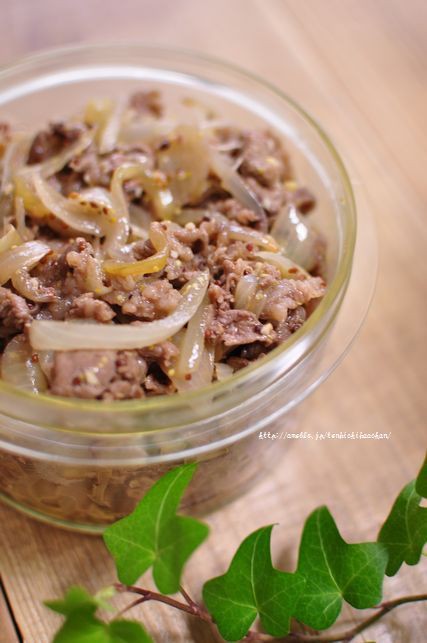 薄切り牛肉のバターじょうゆ焼き