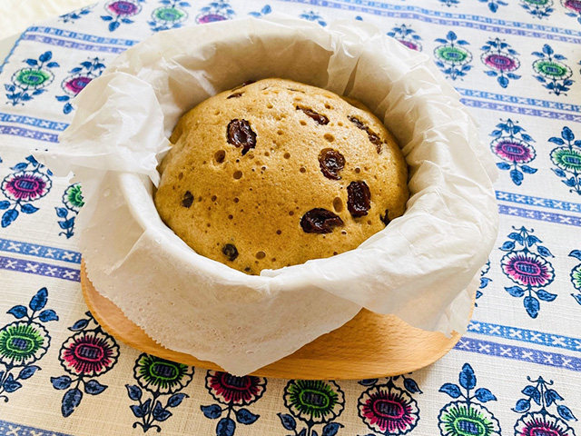 米粉の食パントースト風 出来上がりまで10分 ＊ピクミン大好き長男