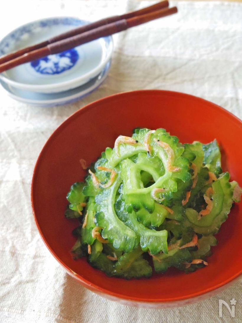 簡単常備菜 ゴーヤの昆布茶漬けレシピ