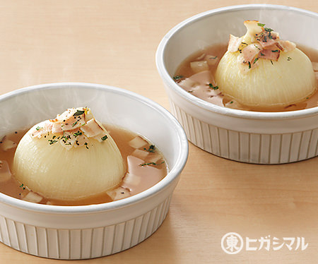 まるごと新玉ねぎの旨みたっぷりスープファンでん