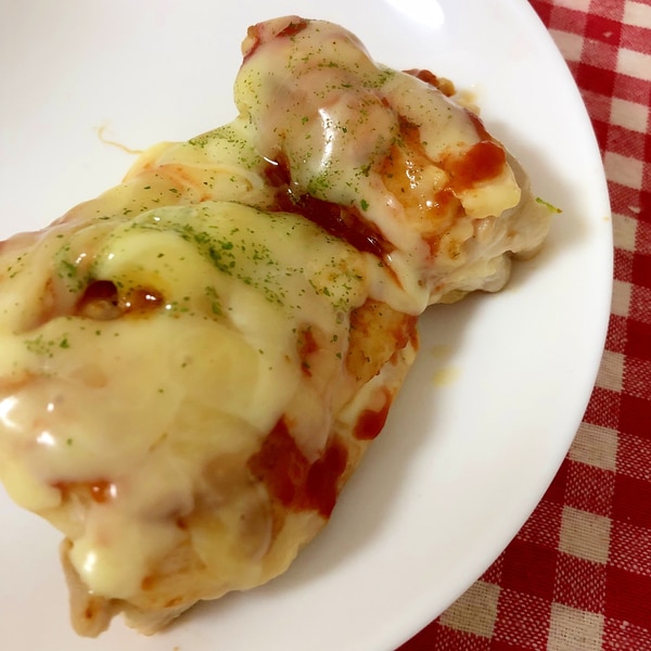 フライパンで食卓に♪ケチャマヨチーズチキン