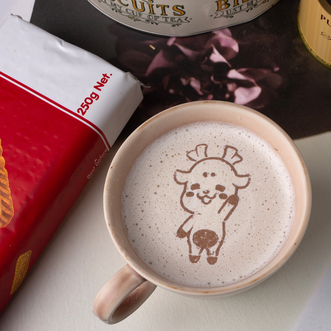 おうちがおしゃれカフェに大変身！ ワッツ 「ラテアート用ステンシルシート」 - レタスクラブ