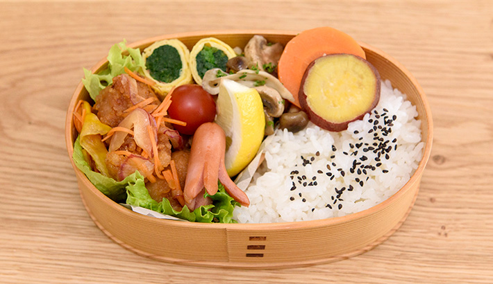 豚こま肉のミニカツ弁当ママライフを、たのしく、かしこく。－ mamaco with