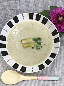 自宅で簡単おしゃれに！ナスのポタージュパイ包みの作り方How to make Potage of eggplant