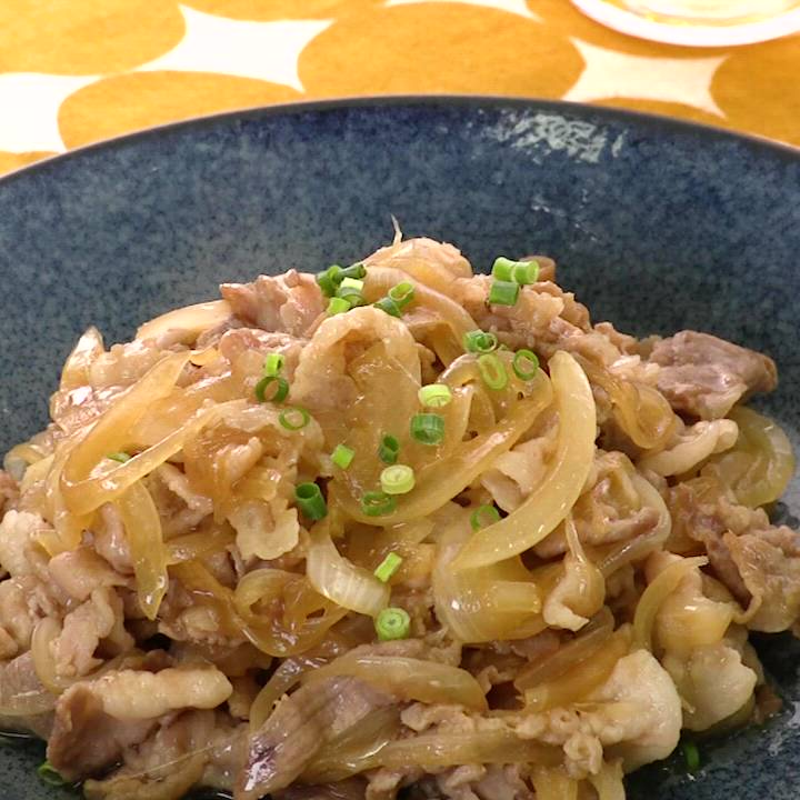 豚バラ肉とインゲンのさっぱり炒め♪