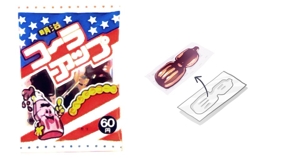 コーラアップは日本で1番古いグミ。 昔は薄いプラスチック容器に入ってて、グミがオブラートに包まれてたよー 昔のバージョン復活してほしいな