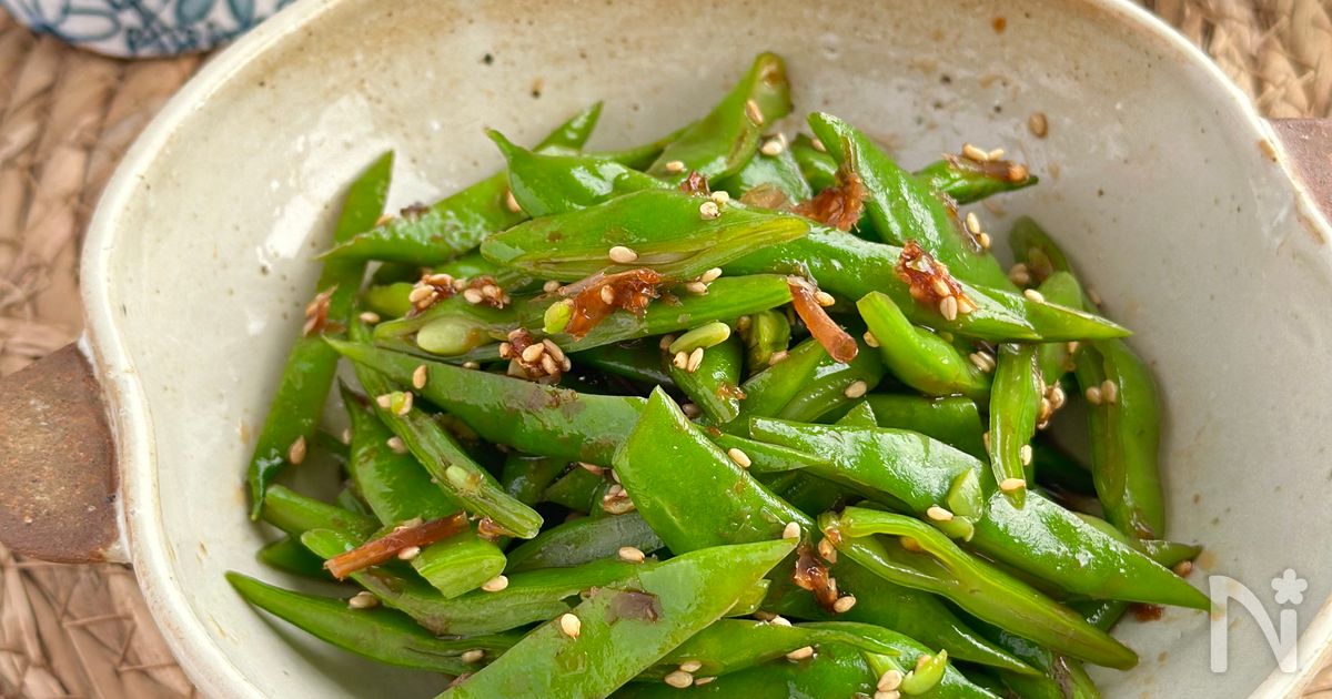コクうまバター醤油！ インゲンとベーコンの炒め物