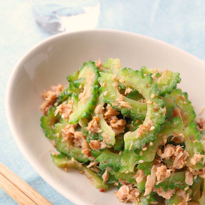 ゴーヤと牛肉の炒め物のレシピぱくぱく献立くん 料理レシピ