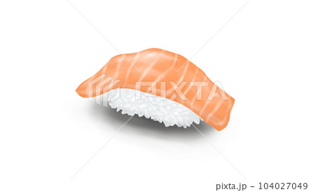 リアルな寿司・マグロ zipファイル: pdf,jpg,透過png ：イラスト無料