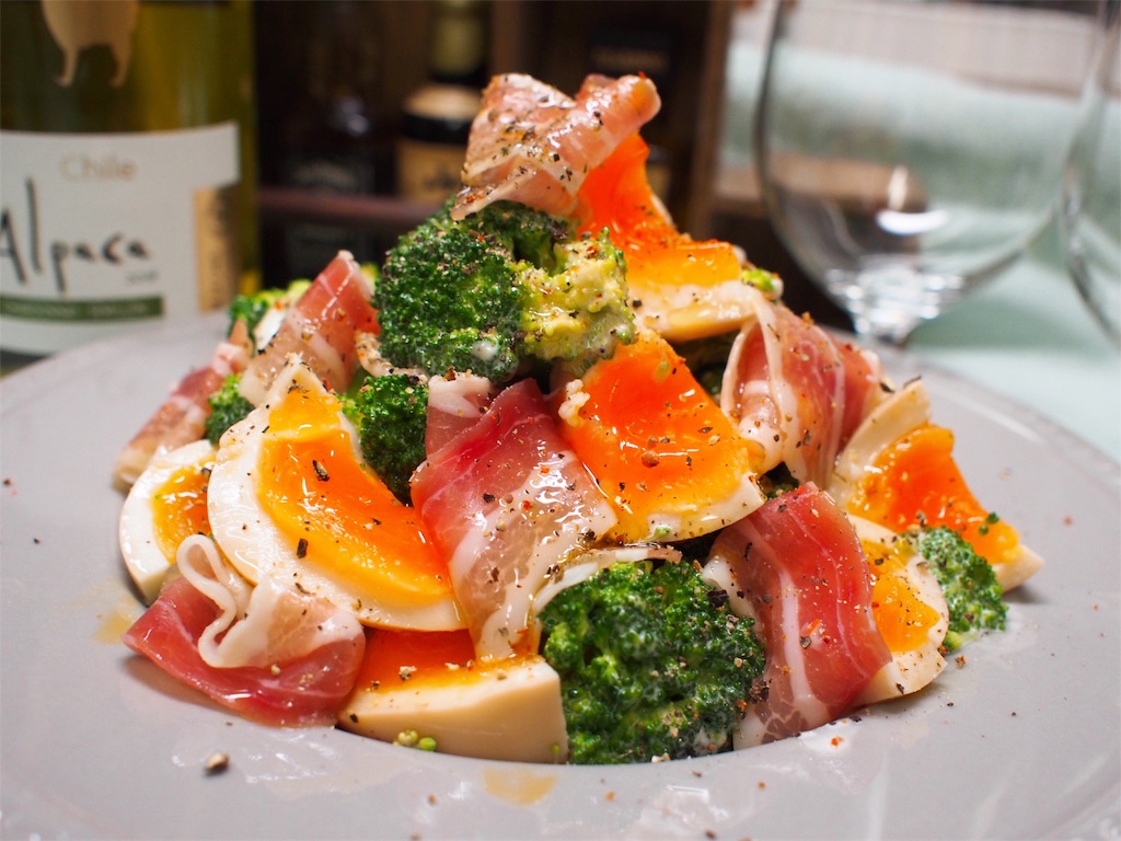 ブロッコリーのマスタード和え 副菜