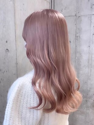 本日のお客様。〜ピンクミルクティー〜吉祥寺 美容室 PARTIL