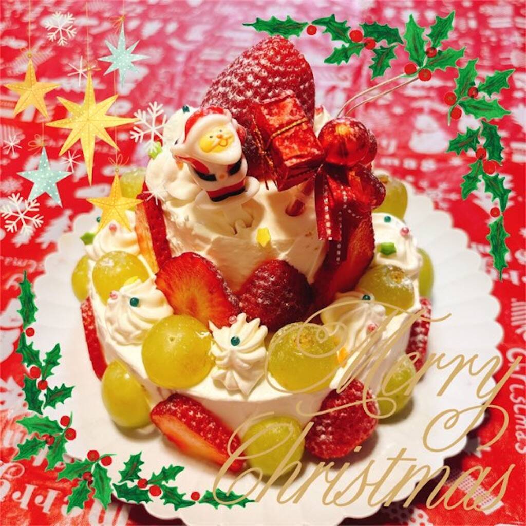 簡単！！！クリスマスに 混ぜて焼くだけ＊クリーミーベイクドチーズケーキ