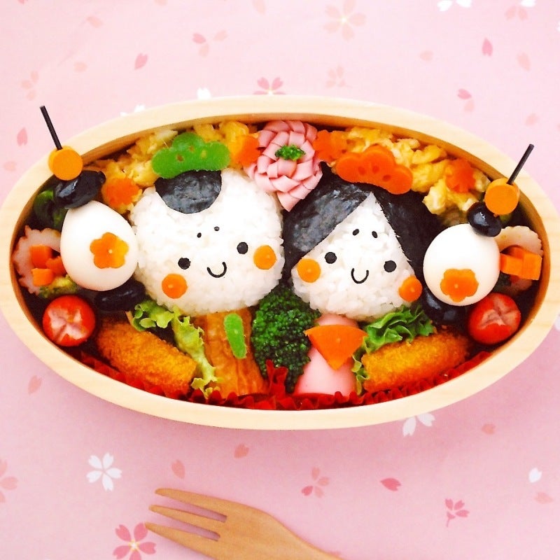 ひな祭りのお弁当☆幼稚園☆簡単☆