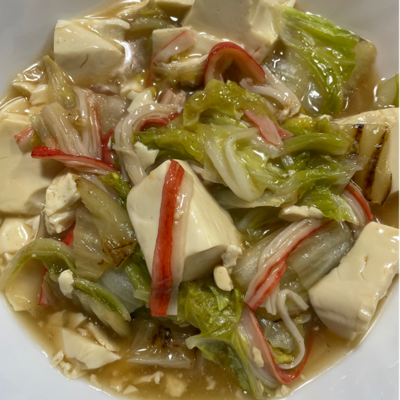 白菜と豆腐と豚肉のうま煮：農林水産省