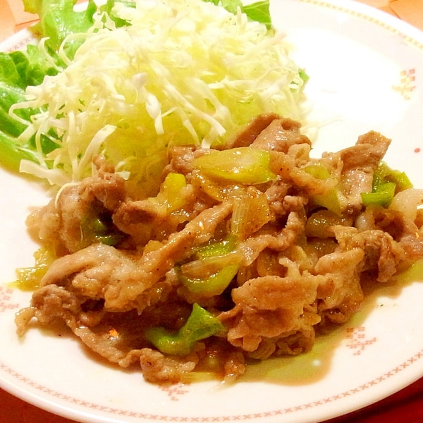 厚揚げとトマトのめんつゆ炒め