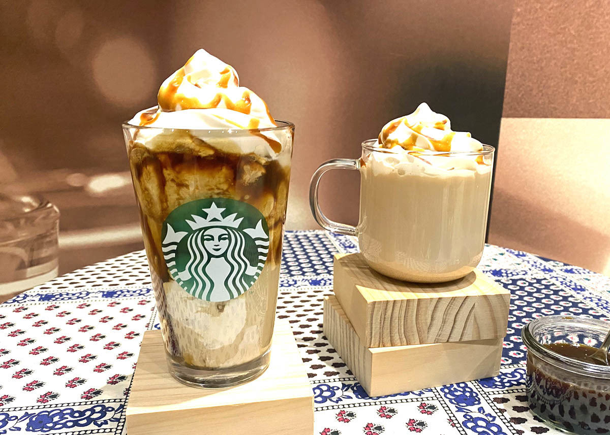 食後におすすめ♪ キャラメルラテ