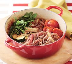 ル・クルーゼで作るレシピル・クルーゼ Le Creuset