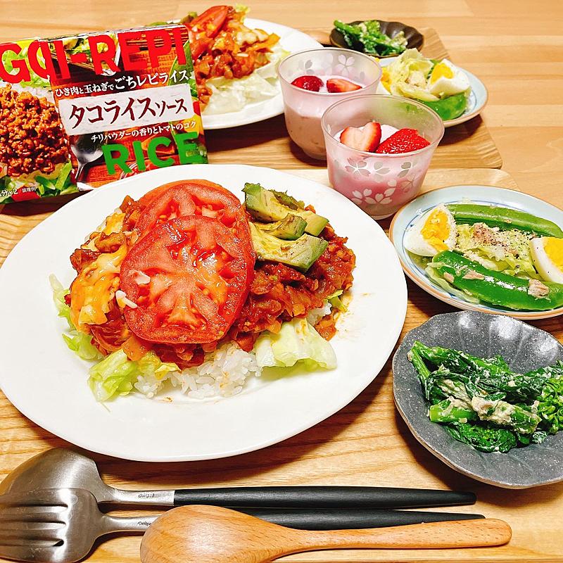 簡単タコミートのタコス