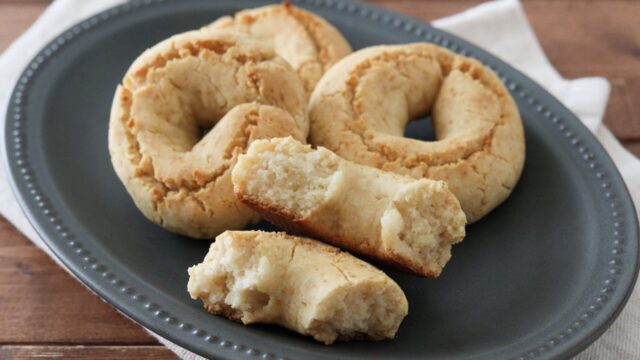 米粉のはちみつドーナツ 砂糖不使用・油少なめ