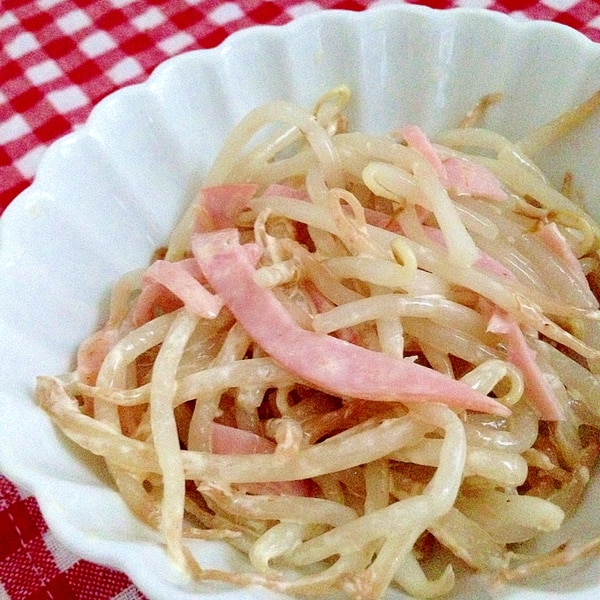 レンジでチン♫もやしとえのきのポン酢和え