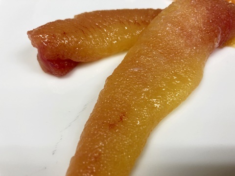 鰊の卵の塩焼き