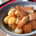 ごぼう・厚揚げと糸こんにゃくの煮物♪