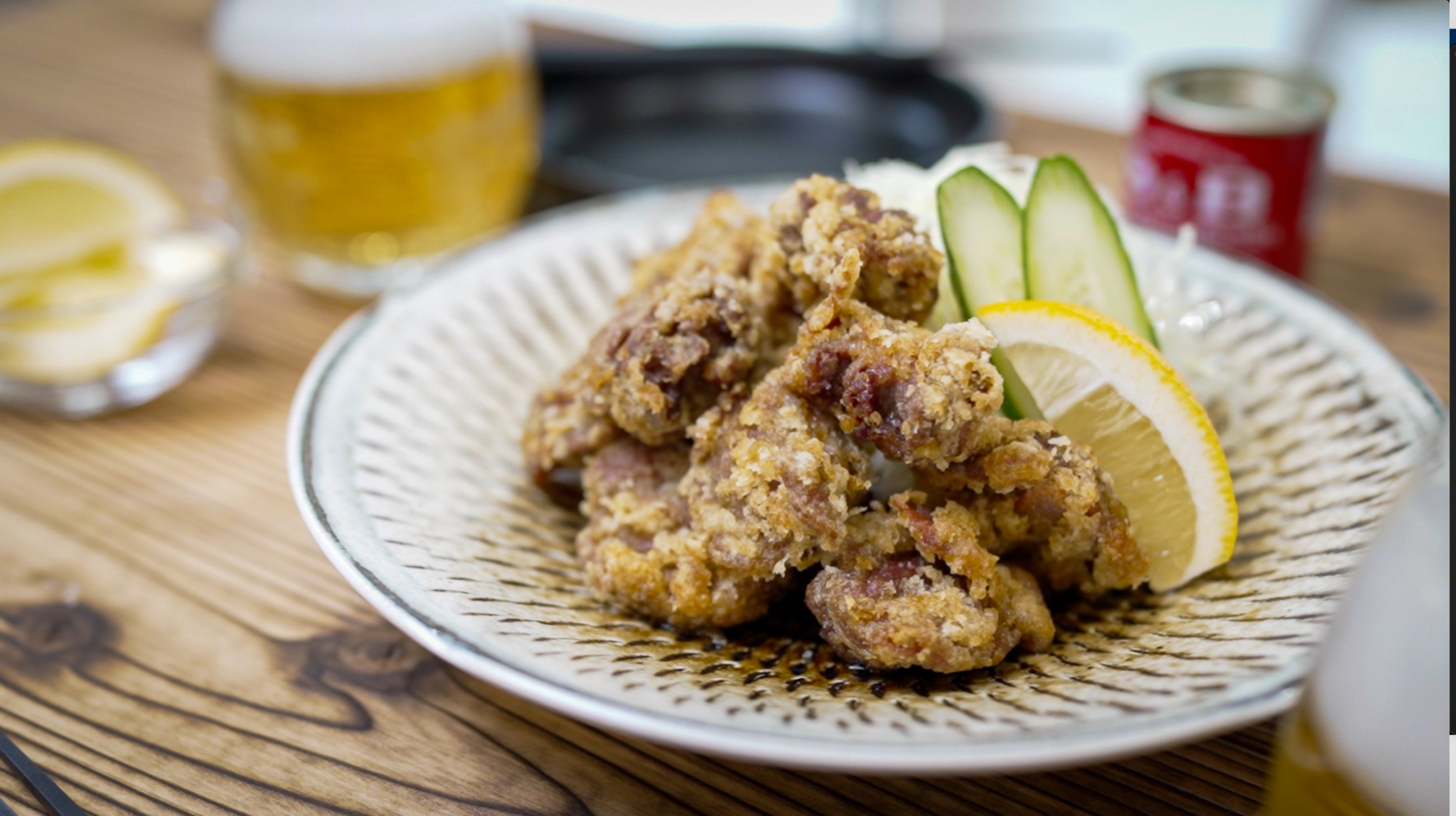 お酒がめっちゃ進む！砂肝の塩唐揚げ