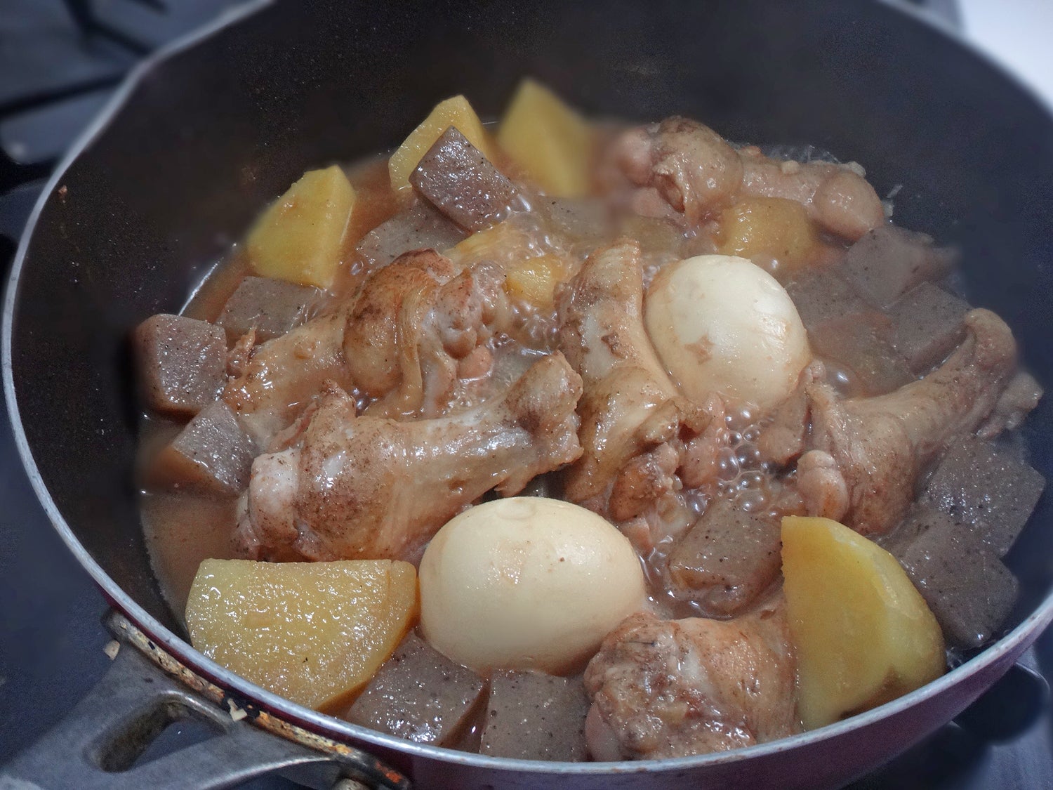 手羽元と大根の味噌煮☆圧力鍋で