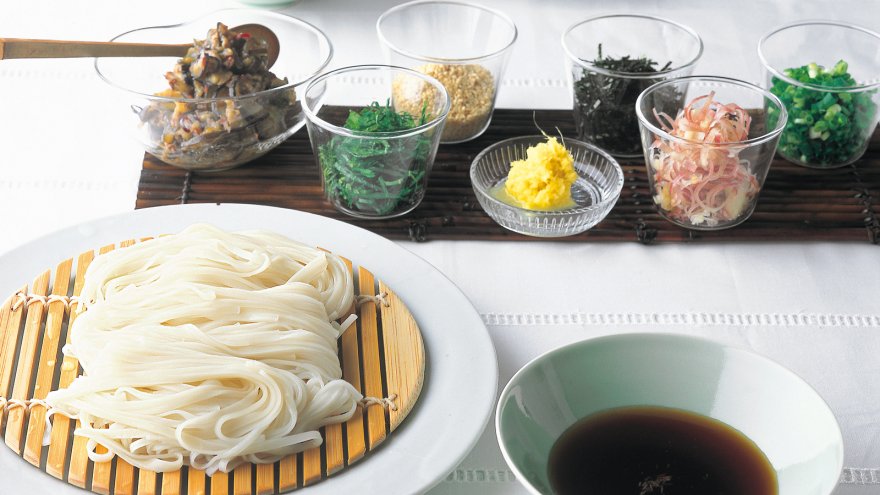 冷たいうどんレシピレシピシマダヤ株式会社