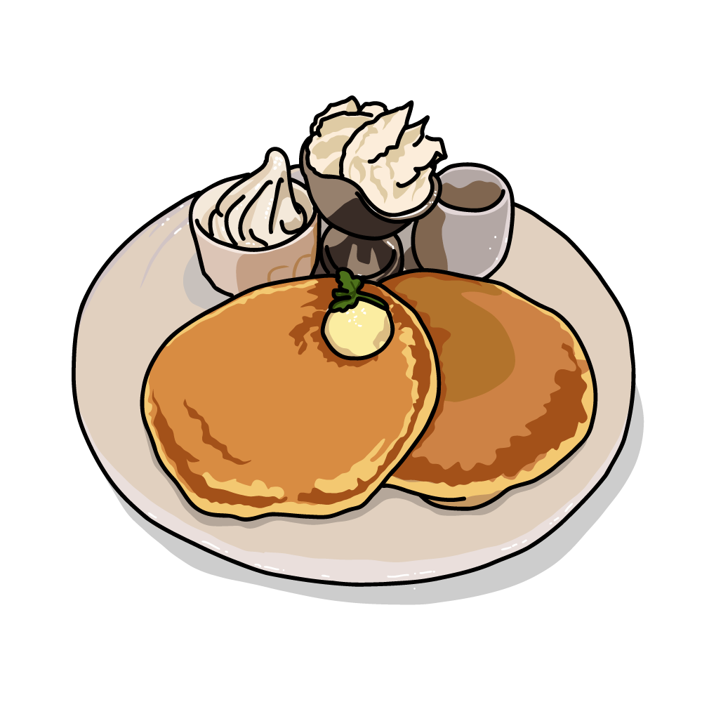 パンケーキ𓌉🥞𓇋 ‎シマエナガのぷくシマエナガイラストかわいいイラストゆるイラスト動物イラストほんわかイラストのんびりまったり癒しillustrationほっこりイラストパンケーキパンケーキイラスト