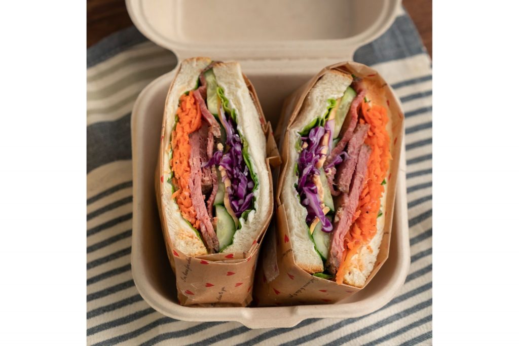 簡単お弁当のサンドイッチレシピのアイデア