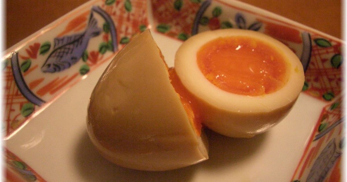 作り置き めんつゆだけで！半熟味玉