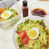 いろいろ添えて！ざるラーメン☆彡 レシピ・作り方 by THANK YOU GOOD BYE♬ - 楽天レシピ