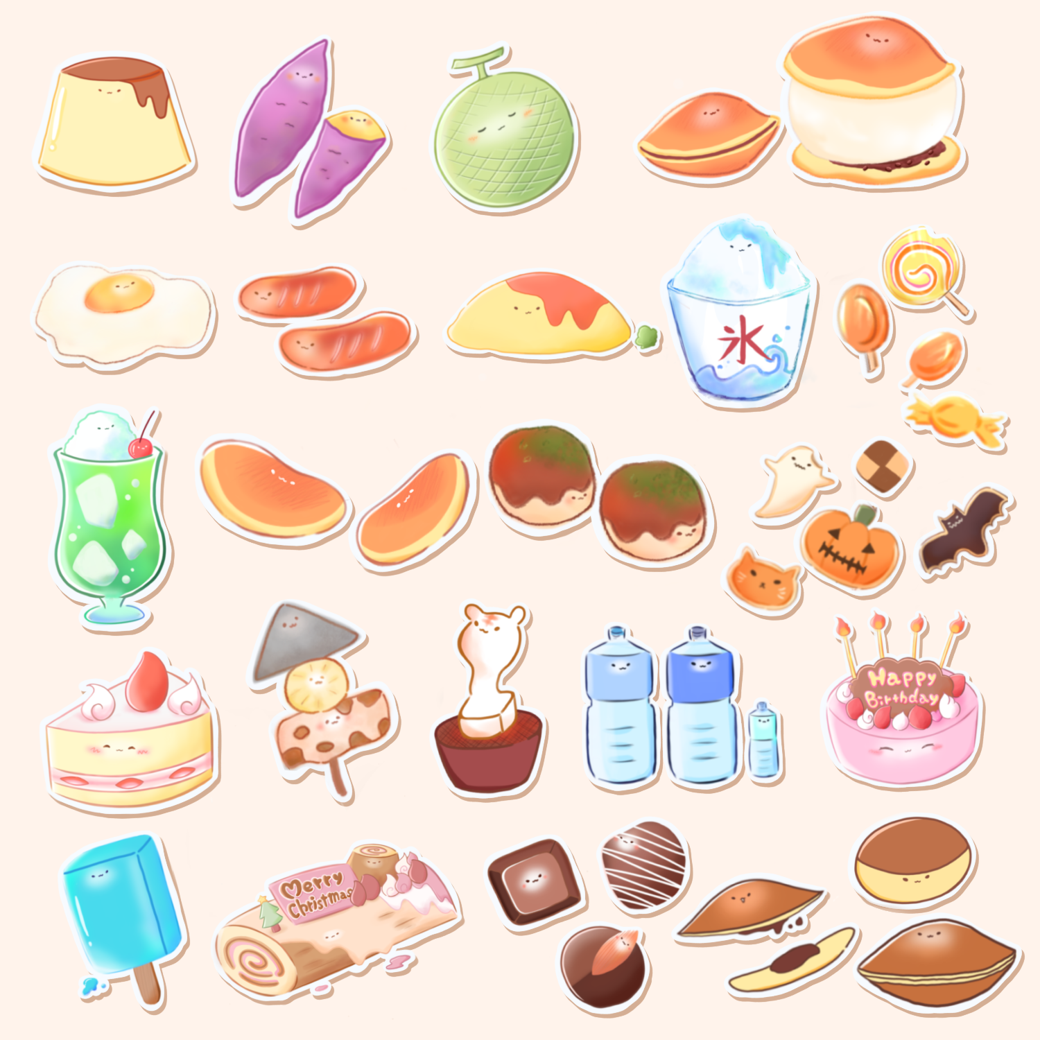 春のおやつなりきりおにわん