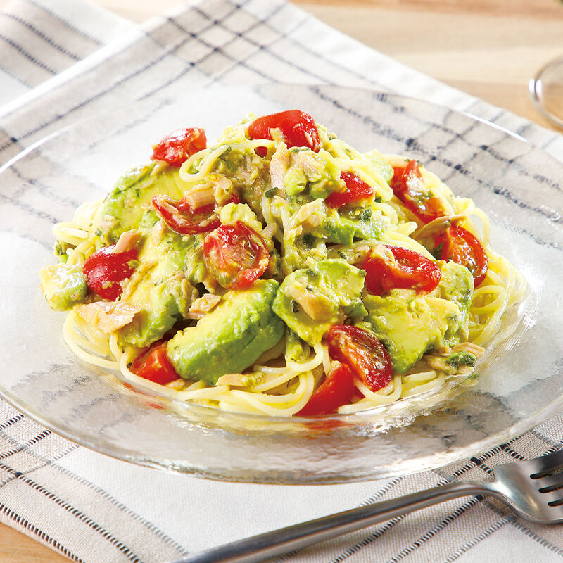 アボカドとツナの丼