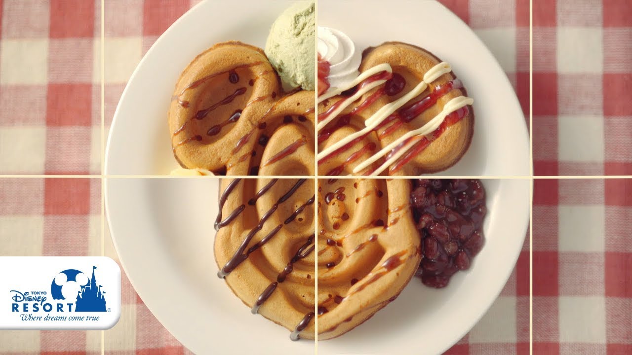 ディズニーワッフル持ち帰りできるTikTok