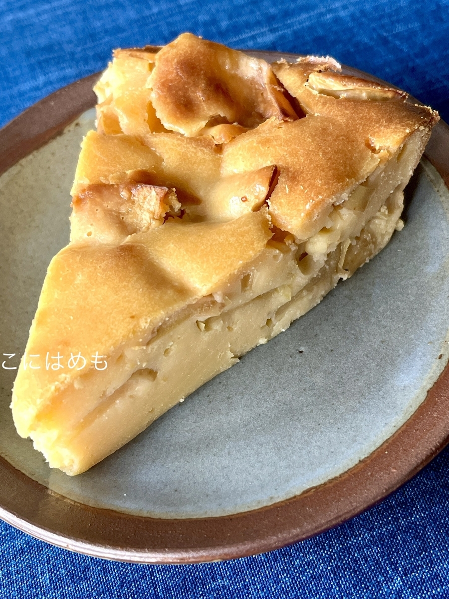 米粉で作る、素朴なりんごパンケーキ - 北のねこ暮らし