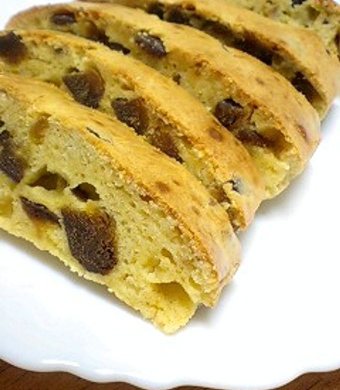 ホットケーキミックスで干し柿とクルミのパウンドケーキ : ビジュアル系フード