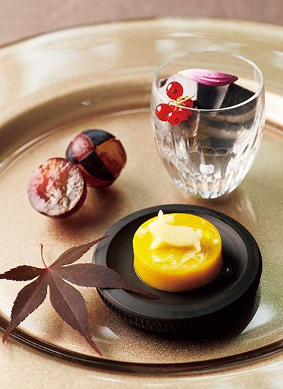 キャラメルかぼちゃムース