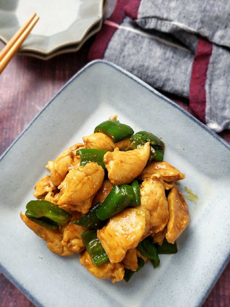 ささ身のカレーマヨネーズソテ