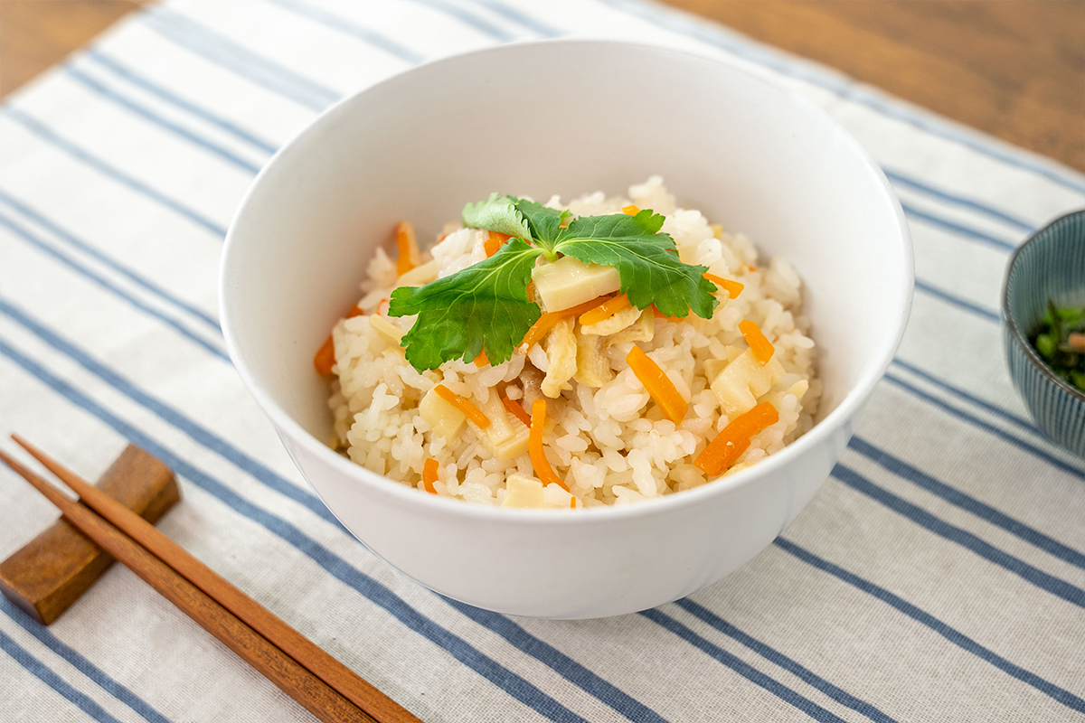 ローストチキンの炊き込みご飯