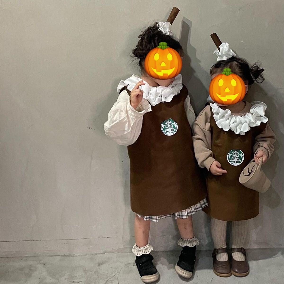 Tinker-bell フラペチーノベビー衣装 ハロウィン ハンドメイド 🎃ハロウィン仮装特集🎃-スタバ編- 今年の