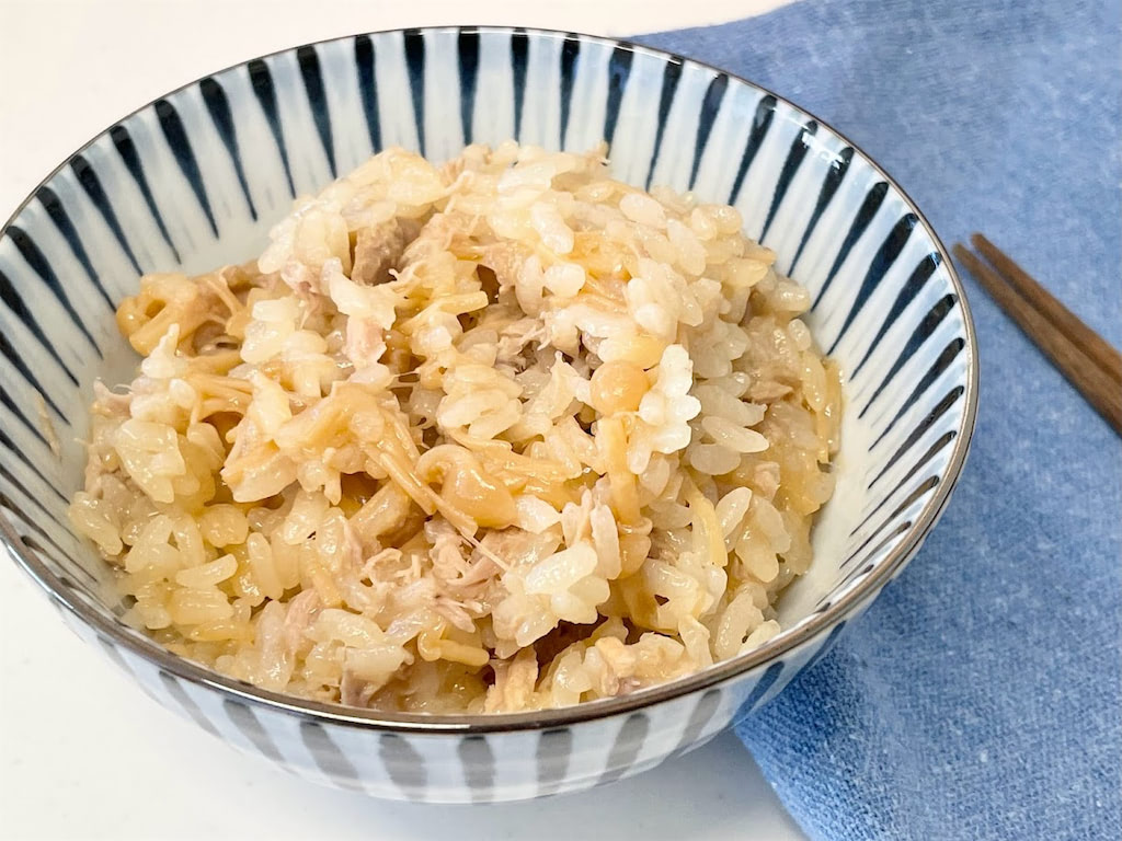 混ぜるだけ第２弾☆なめたけシーチキンご飯 by ほしぱんクックパッド簡単おいしいみんなのレシピが392万品