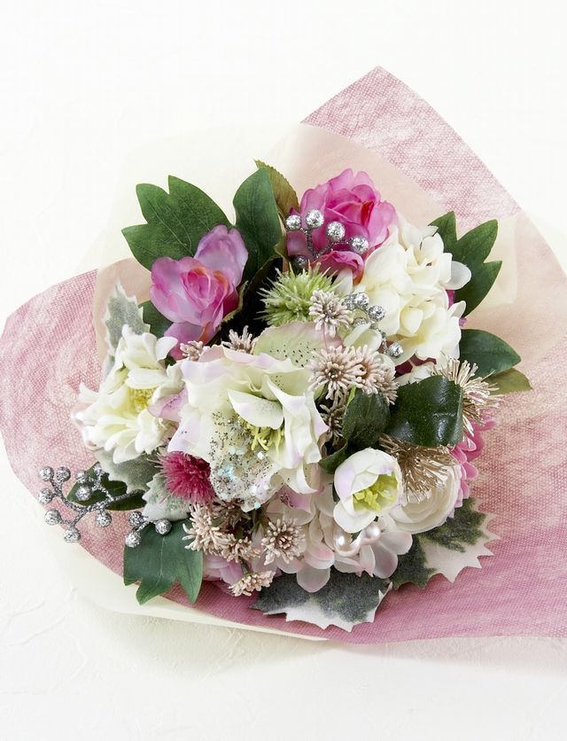 プロにおまかせ豪華ブーケ 赤系 XL祝電のフラワー 花束 を低価格で即日配達する電報サービス「e-denpo」