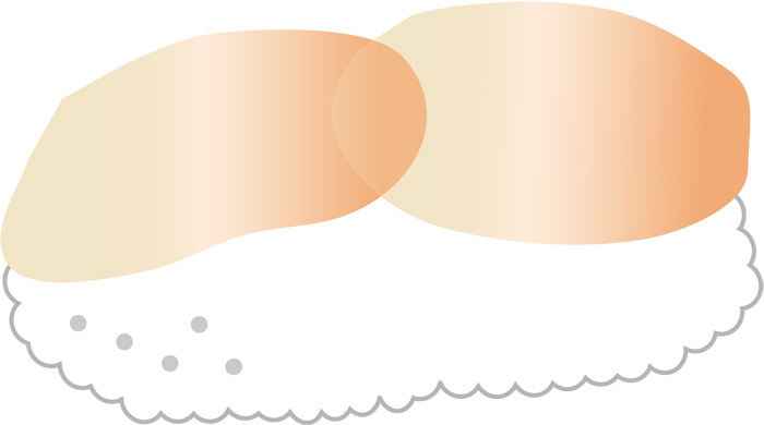 寿司 ほたて– イラストせんせい使いやすいフリー素材集