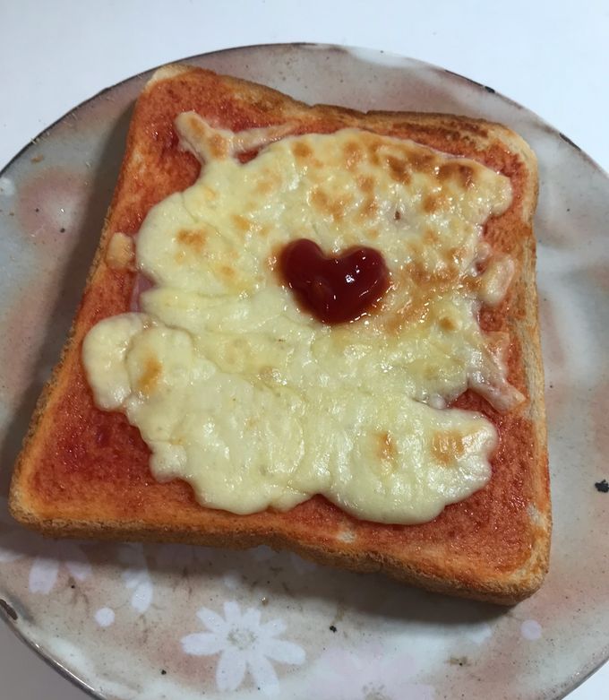 ピザトーストの作り方☆喫茶店風！卵もサンドしたボリューム満点ピザトーストです♪重ねてトースターで焼くだけ！食パンアレンジレシピ♪-How tomake Pizza Toast- 料理研究家ゆかり