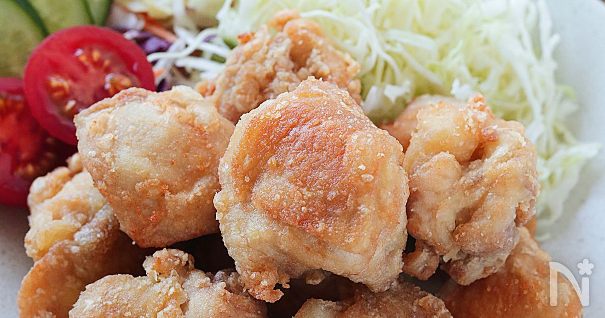 強力粉でサックサク 鶏の唐揚げ