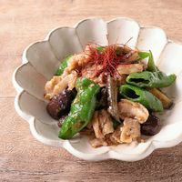 クセになる辛さ！ 豚バラと青唐辛子のピリ辛炒め