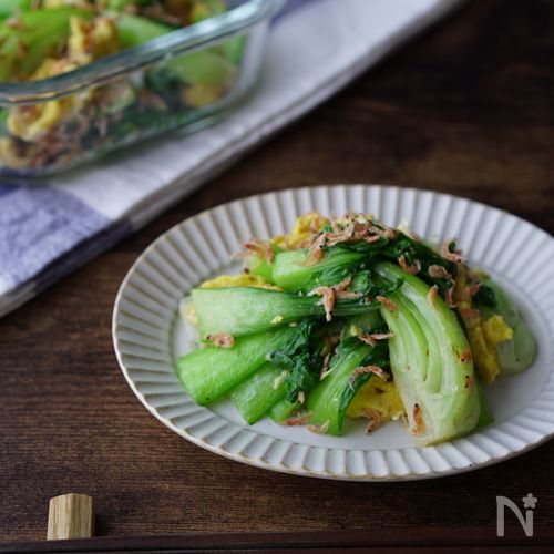 びっくりするほど簡単☆青梗菜の中華煮