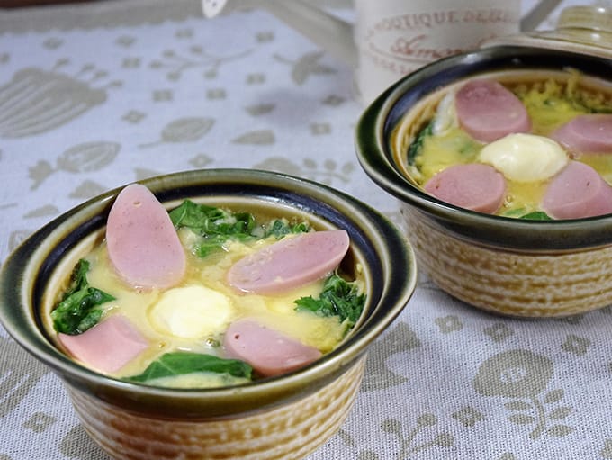 彩野菜の洋風茶碗蒸し